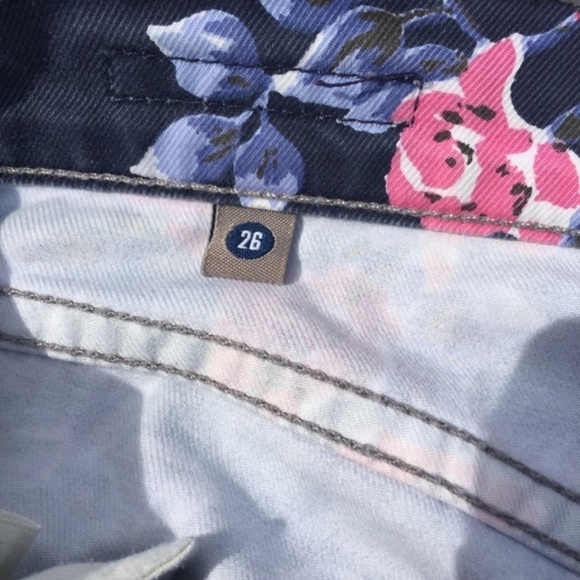 Citizens of Humanity Thompson Floral Jeans 26 - Picture 4 of 6